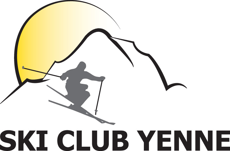 Nouveau logo ski club yenne coul